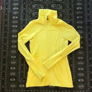 Yellow Lululemon Jacket